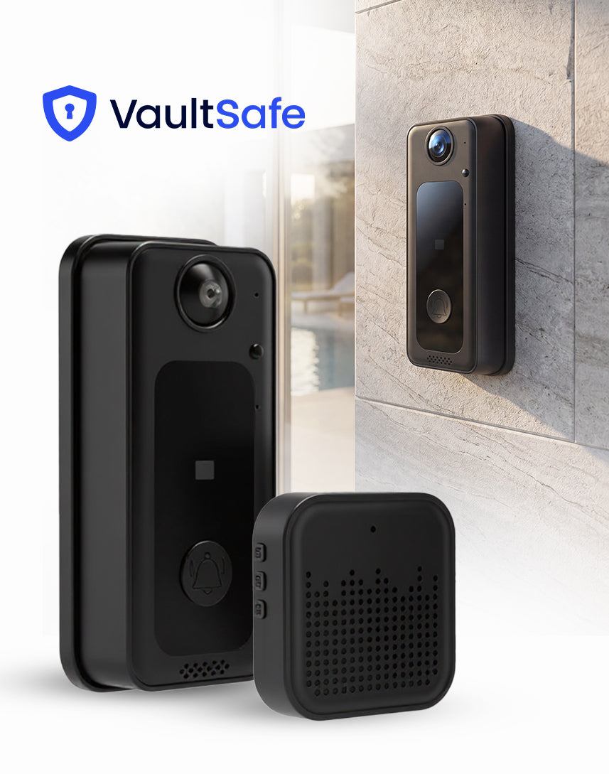 VaultSafe Smart Doorbell — See, Hear & Protect Your Home 24/7