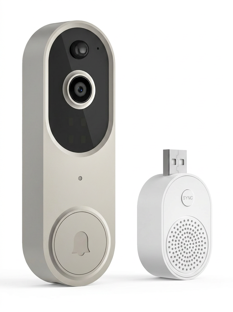 M50 Wireless Video Doorbell - Studio product shot