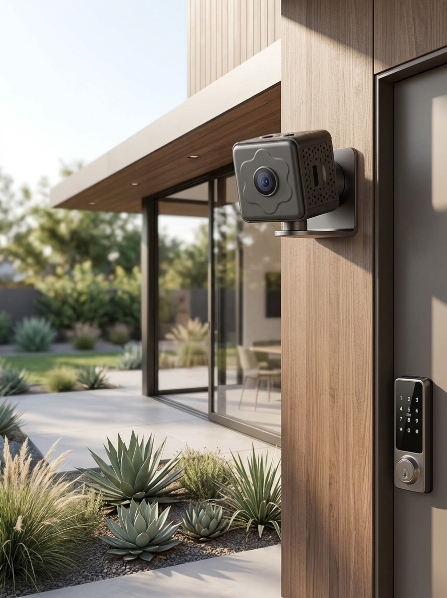 Wireless HD Smart Security Camera - Professional security installation